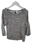 Vorschaubild 1 von Pullover Damen XS grau meliert Langarm