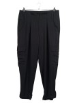 Vorschaubild 1 von Schwarze Cargo Hose Damen Gr. 44 Polyester