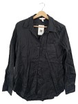 Vorschaubild 1 von Herren Freizeithemd Gr. 46 Leinen schwarz Casual
