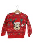 Vorschaubild 1 von Mickey Mouse Weihnachtspullover rot Gr. 98