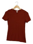 Vorschaubild 1 von T-Shirt Orange Rundhals Kurzarm Gr. 36