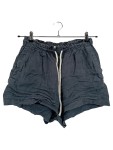 Vorschaubild 1 von Damen Shorts Größe 36 Marineblau Leinen Kordelzug