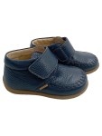 Vorschaubild 1 von Lauflernschuhe Leder Klettverschluss Blau Gr. 22