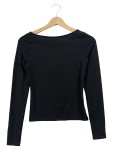 Vorschaubild 1 von Langarmshirt schwarz weiß Größe 158 Kinder Basic