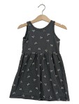 Vorschaubild 1 von Sommerkleid Blau Schleifenmuster Kinder Gr. 98 Baumwolle