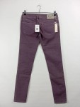 Vorschaubild 2 von Jeans Slim Fit Damen Gr. W31/40/L Lila Baumwolle Uni Casual Alltag L37