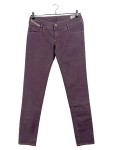 Vorschaubild 1 von Jeans Slim Fit Damen Gr. W31/40/L Lila Baumwolle Uni Casual Alltag L37