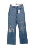 Vorschaubild 1 von Destroyed Wide Fit Jeans Blau Kinder 170