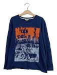 Vorschaubild 1 von Langarmshirt Gr. 134 Traktor Bagger Blau Orange