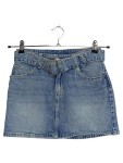 Vorschaubild 1 von Jeansrock Gr. 158 Denim Blau Gürtel Kinder