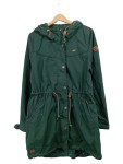 Vorschaubild 1 von Parka Gr. 42 Grün Kapuze Damen Jacke