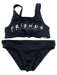 Vorschaubild 1 von Bikini Gr. 134 schwarz Logo Print Kinder