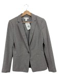 Vorschaubild 1 von Blazer Gr. 38 Grau Melange Klassisch Elegant
