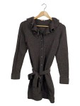 Vorschaubild 1 von Strickjacke Gr. 146 Dunkelgrau Langarm Cardigan