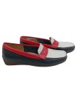 Vorschaubild 1 von Loafer Albany Mokassin Damen Gr. 37.5 Blau Weiß Rot