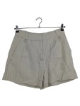 Vorschaubild 1 von Damen Shorts Beige Leinen Viskose Gr. 40