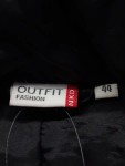 Vorschaubild 3 von Steppjacke Damen Schwarz Gr. 44/XXL Polyester Uni Casual Langarm Alltag