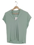 Vorschaubild 1 von Bluse Gr. 36 mintgrün V-Ausschnitt locker