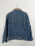 Vorschaubild 2 von Jeansjacke Cordkragen Gr. 52 Blau