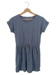 Vorschaubild 1 von Sommerkleid Gr. 158 blau gemustert Kordelzug