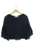 Vorschaubild 1 von Pullover Chiffon Layered Look Schwarz Gr. 158