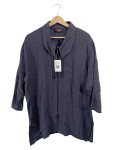 Vorschaubild 1 von Leichte Jacke Herren Gr. 46 Dunkelblau Leinen