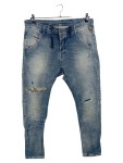 Vorschaubild 1 von Jeans Slim Fit Damen Größe 36 Blau Used Look