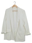 Vorschaubild 1 von Blazer Weiß Damen Gr. 42 3, 4 Arm Modern
