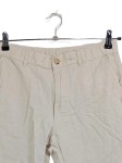 Vorschaubild 4 von Stoffhose Herren Beige Gr. W40/46/S Baumwolle Leinen Elasthan Casual L30