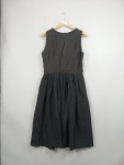 Vorschaubild 2 von Dirndl Trachtenkleid Gr. 44 schwarz Stickerei