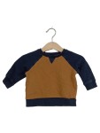 Vorschaubild 1 von Sweatshirt Pullover Gr. 62 orange navy Raglan