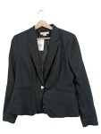 Vorschaubild 1 von Blazer Damen Gr. 42 schwarz klassisch elegant