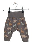 Vorschaubild 1 von Stoffhose Kinder Gr. 62 Tiermotiv Giraffe Zebra Leopard