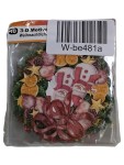 Vorschaubild 1 von 3-D Motive Weihnachtliche Kränze 10er Set