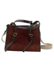 Vorschaubild 1 von Henkeltasche Braun Goldfarbene Details Umhängetasche