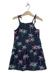 Vorschaubild 1 von Sommerkleid Palmenprint Dunkelblau Gr. 98