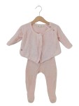 Vorschaubild 1 von Baby Set Strickjacke Hose Rosa Gr. 74