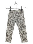 Vorschaubild 1 von Leggings Größe 98 Leo Muster weiß braun Kinder