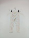Vorschaubild 2 von Leggings Kinder 104 Blumenmuster weiß rosa gelb