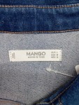 Vorschaubild 3 von Jeanskleid Gr. 40 Denim Hemdkleid Langarm Blau