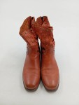 Vorschaubild 2 von Stiefel Gr. 40 Leder geflochten Nieten braun