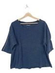 Vorschaubild 1 von T-Shirt Gr. 44 Dunkelblau Melange