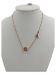 Vorschaubild 1 von Halskette Anhänger Gold Edelstahl Elegant