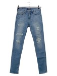 Vorschaubild 1 von Jeans Skinny Fit Destroyed Look Blau Gr. 30