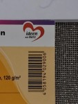 Vorschaubild 3 von 10er Grußkarten Set Glitzer-Leinen taupe 11x11cm