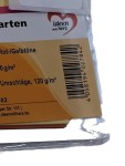 Vorschaubild 4 von Grußkarten Set 10 Karten Umschläge Leinen-Optik