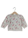 Vorschaubild 1 von Sweatshirt Gr. 80 Rainbow Hearts Clouds Print