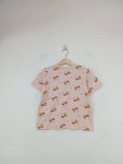 Vorschaubild 2 von T-Shirt Kinder Gr. 110 Rosa Baumwolle Tiermotive Charmant Kurzarm Alltag