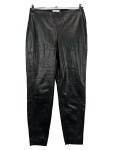 Vorschaubild 1 von Kunstlederhose Schwarz Damen Gr. 40 Lederoptik