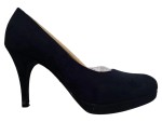 Vorschaubild 1 von 1-1-22447-28 Pumps Wildleder Klassisch Schwarz 37